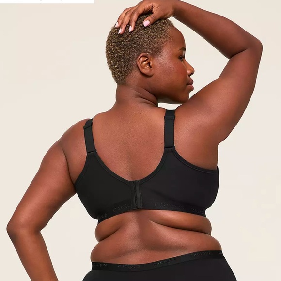 Cacique Cotton Scoop Neck Lightly Lined No Wire Scoop Bra Full Coverage size42DD - Picture 2 of 9